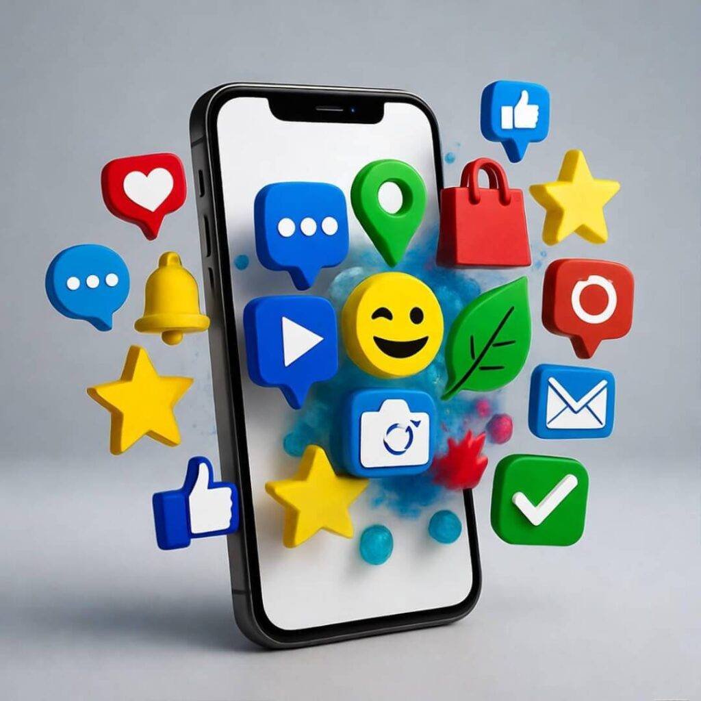 Explosive fun of top influencer platforms from a creator's shaky hand.