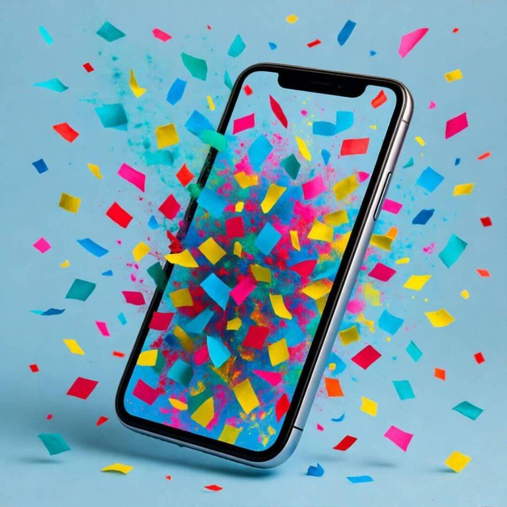 Explosive growth from micro influencer platforms, popping with retro flair.