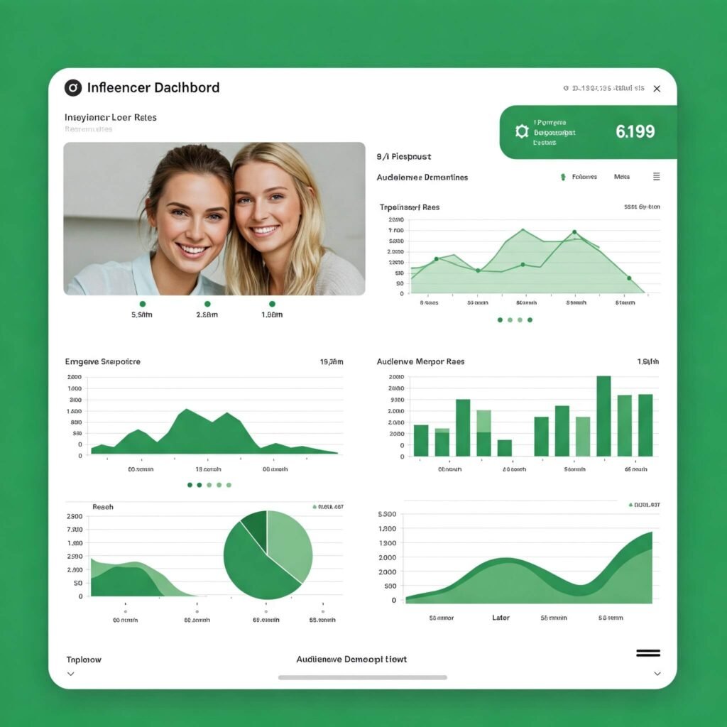 Influencer Metrics Dashboard