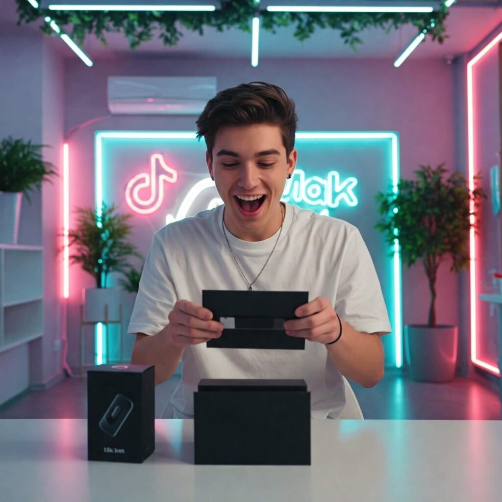 TikTok Unboxing Video