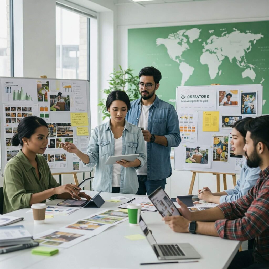 Influencer Team Collaboration