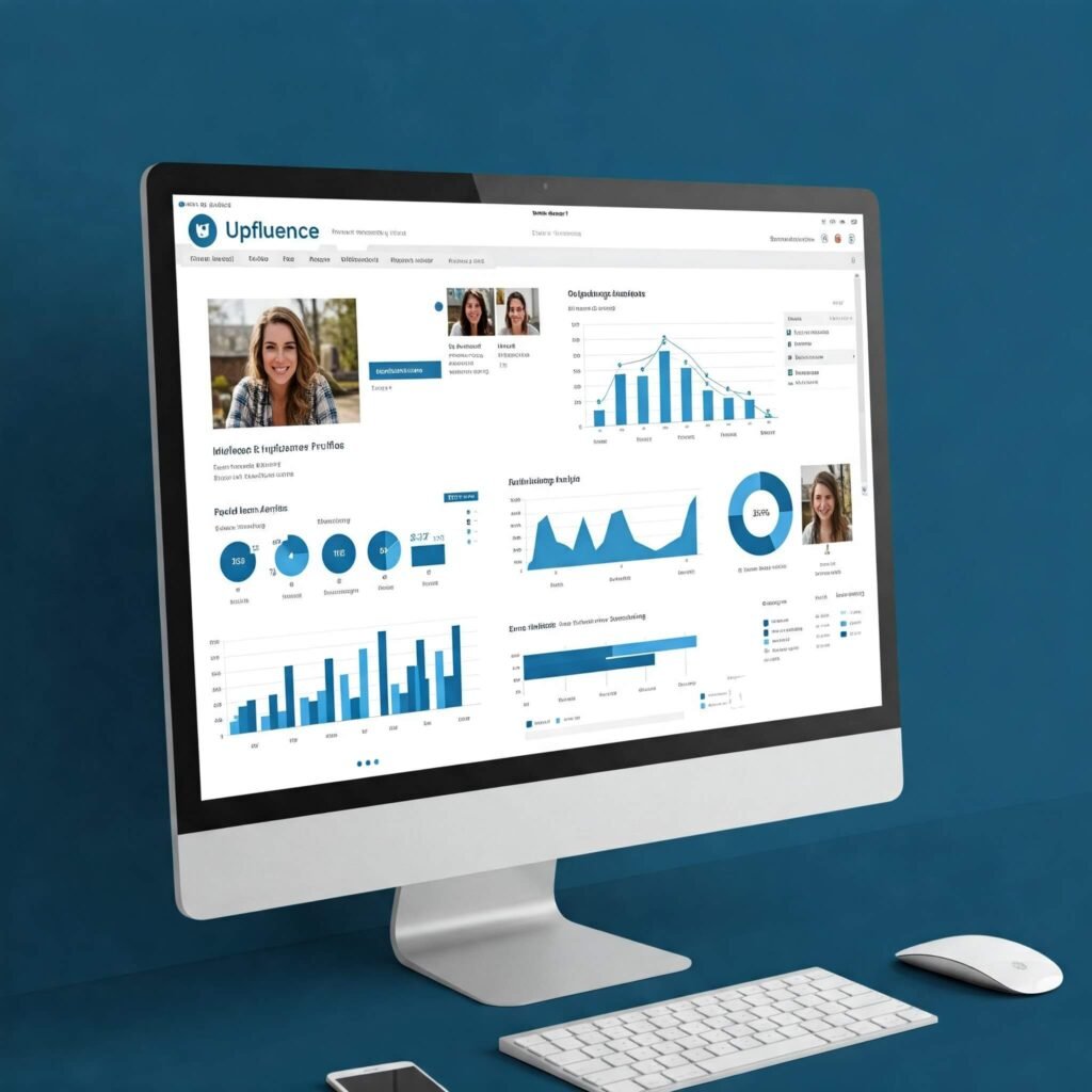 Upfluence Dashboard Screenshot