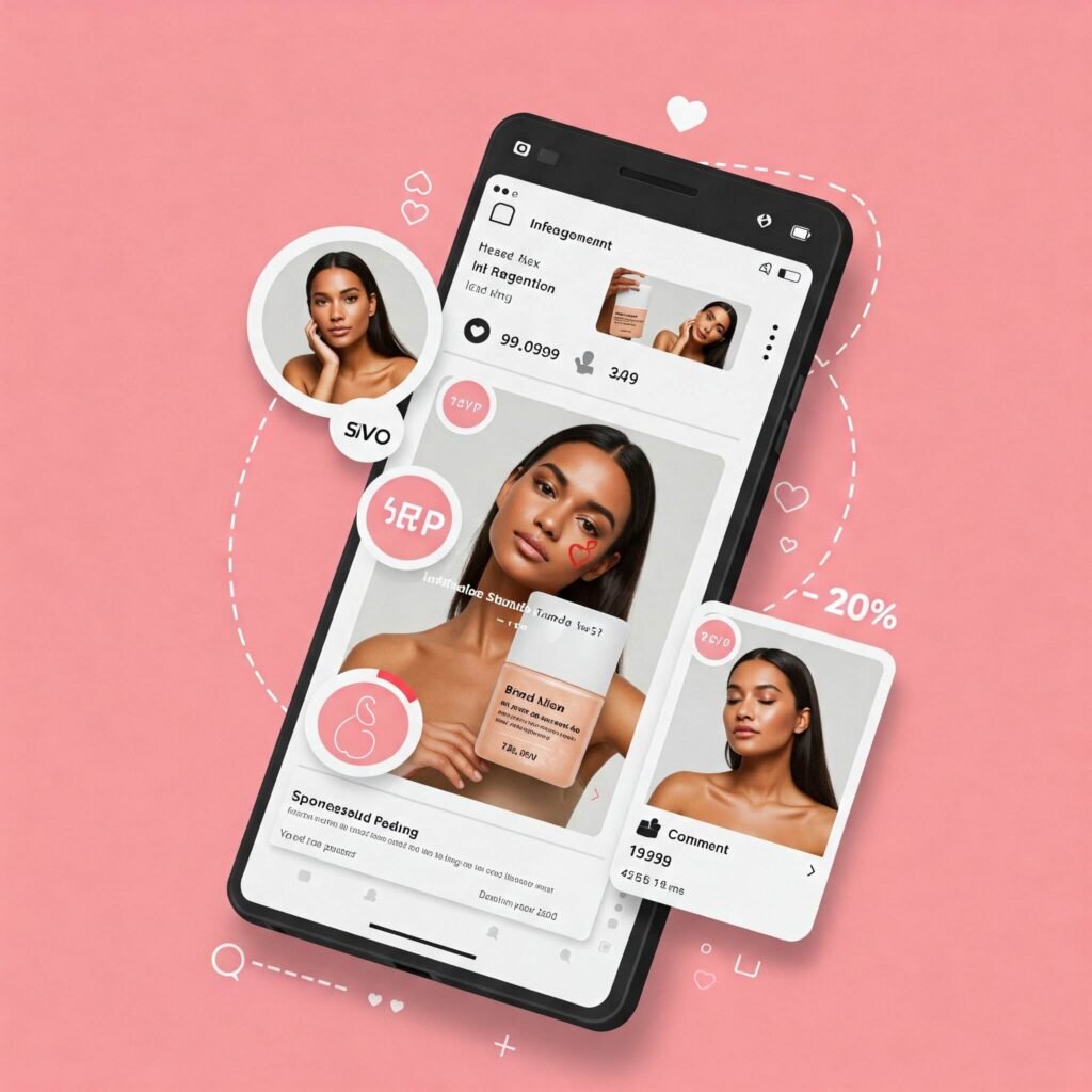 instagram profile screenshot showcasing influencer engagement metrics.
