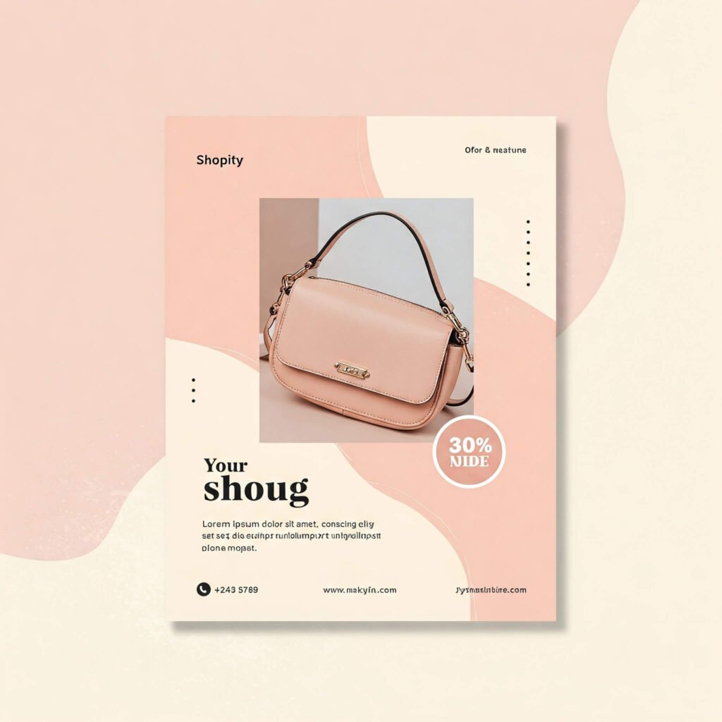 Trendy Instagram post featuring Shopify product with discount