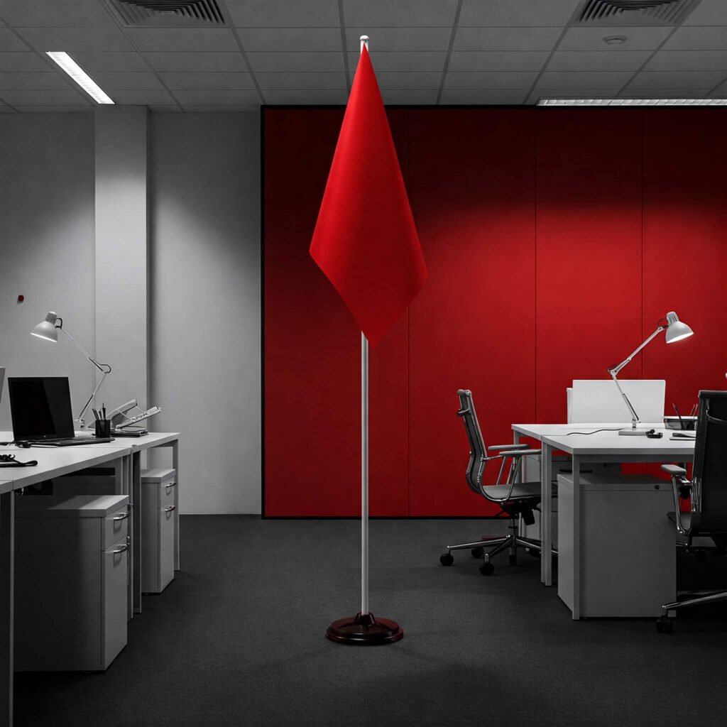 Red Flag in Office Setting