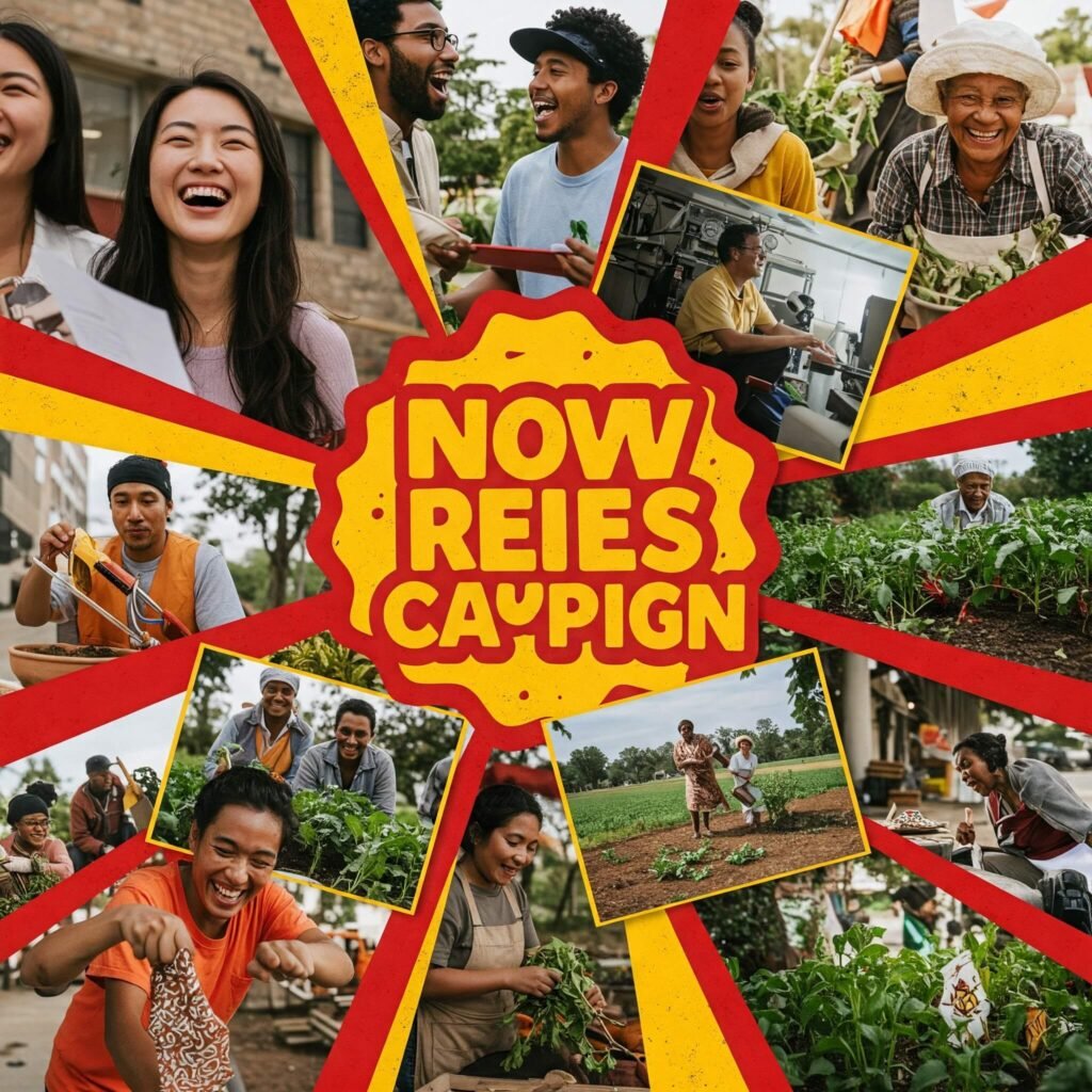 Dynamic Red Yellow Campaign