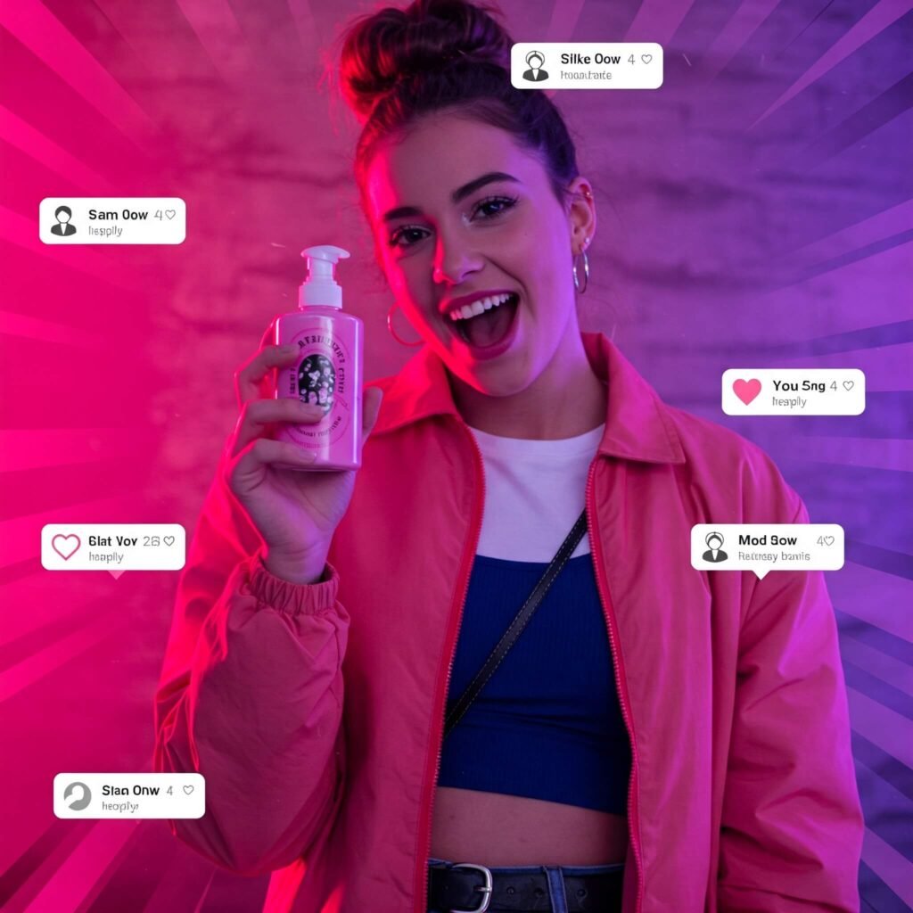 Vibrant Product on Social Media