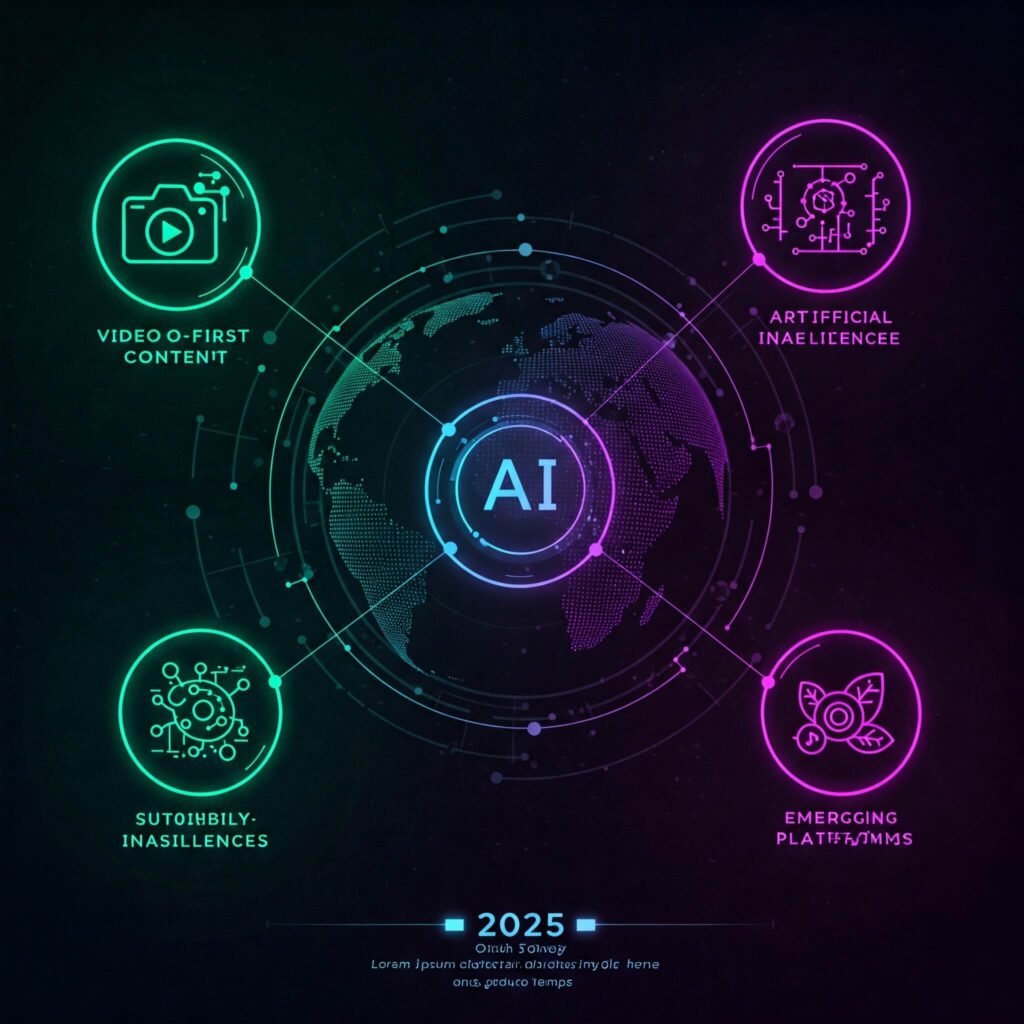 2025 tech trends infographic