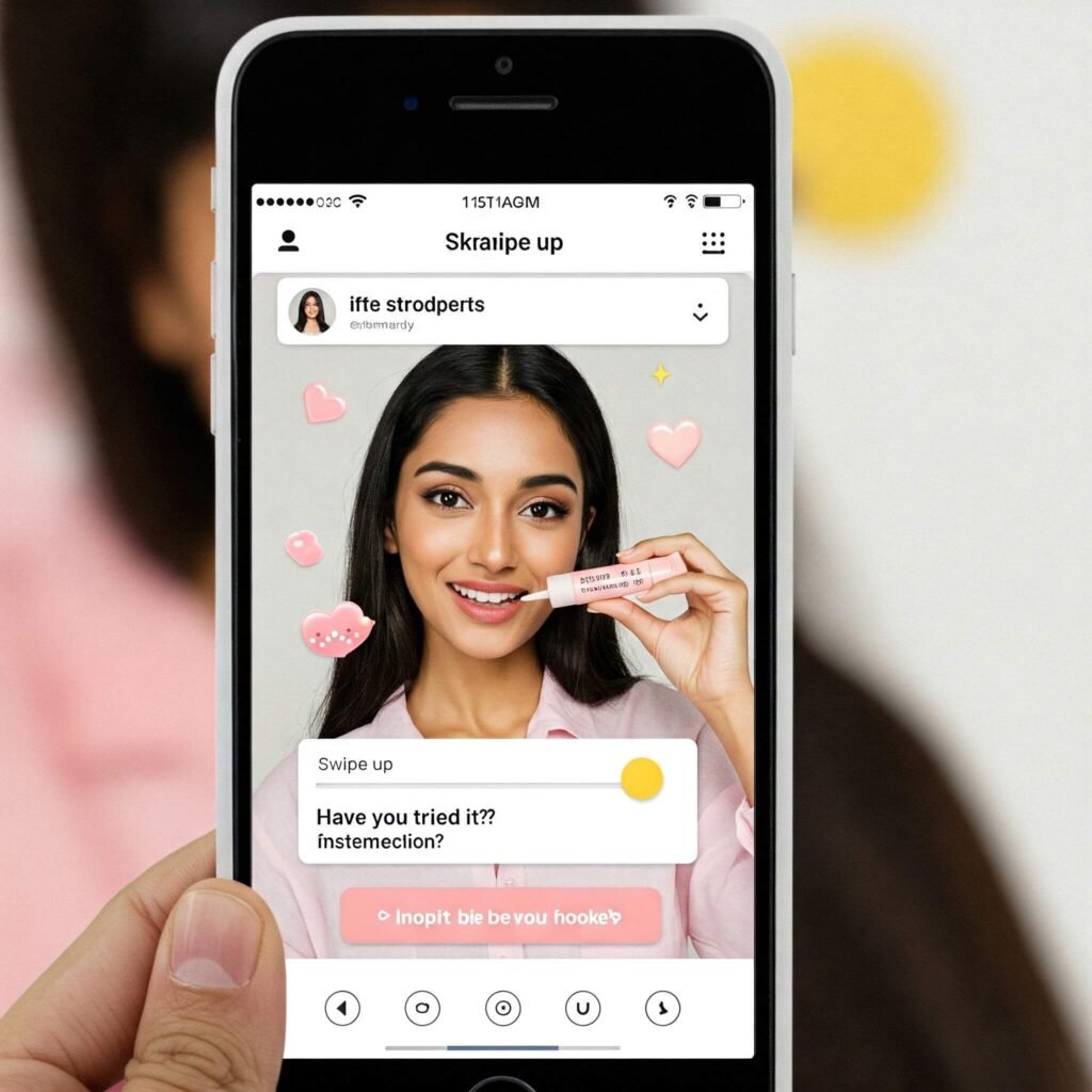 Branded Instagram Story ad