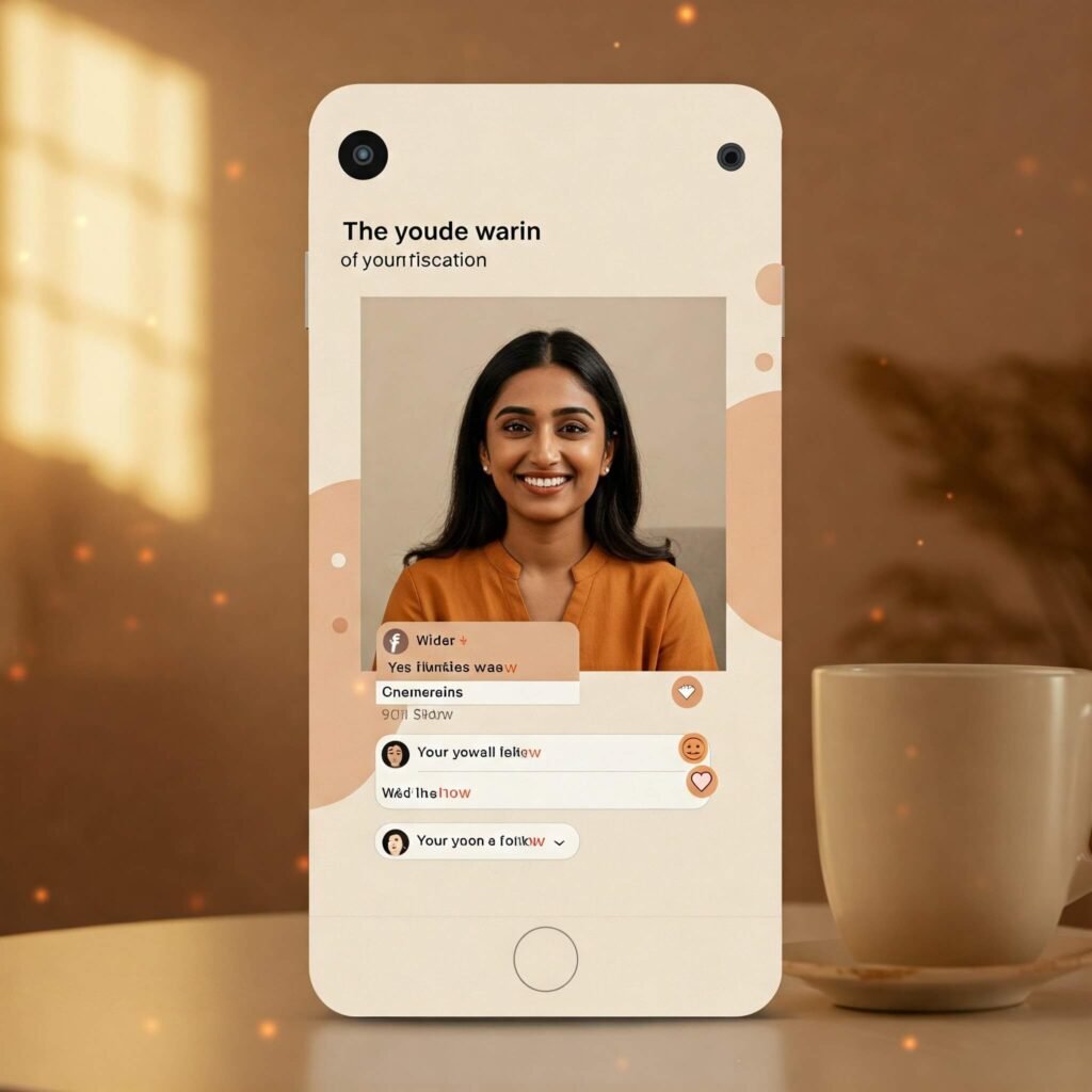 Inviting Instagram Live screenshot featuring a business owner.