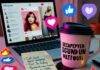 How to Manage Influencer Campaigns Without Losing Your Mind Cluttered desk with laptop, spilled coffee mug, sticky note, and emoji stickers.