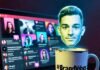 10 Proven Influencer Marketing Strategies That Actually Work in 2025 Neon-lit laptop, chipped #BrandVibes mug, glitchy holographic influencer, retro arcade vibes.